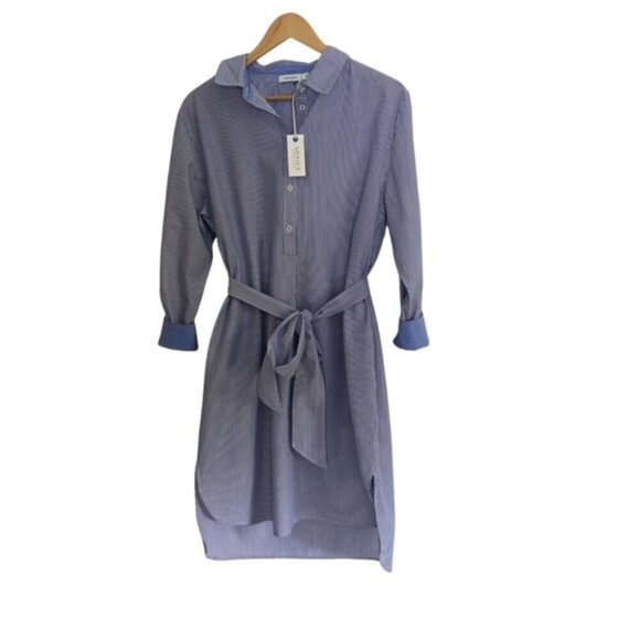 NWT Mersea Essential Shirt Dress Medium - Picture 1 of 6